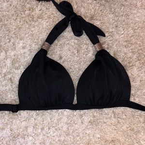 Black Bathing-suit Top